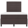 Cama con Somier con Colchón Marrón Oscuro Pequeña Doble Tela | Foro24.es | Tu tienda online para hogar, jardín y más Foro24.es
