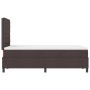 Cama con Somier con Colchón Marrón Oscuro Pequeña Doble Tela | Foro24.es | Tu tienda online para hogar, jardín y más Foro24.es