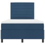 Cama con Somier con Colchón Azul 120x200 cm Tela | Foro24.es | Tu tienda online para hogar, jardín y más Foro24.es