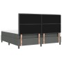 Base de cama con colchón gris oscuro 200x200 cm tela | Foro24.es | Tu tienda online para hogar, jardín y más Foro24.es
