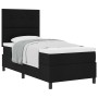 Cama con Estructura y Colchón Negro Individual Tela by , Beds and slatted bases - Ref: Foro24-3339352, Price: 321,29 €, Disco...