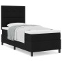 Cama con Estructura y Colchón Negro Individual Tela by , Beds and slatted bases - Ref: Foro24-3339352, Price: 321,29 €, Disco...