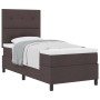 Cama Box Spring de con Colchón Marrón Oscuro Individual Tela by , Beds and slatted bases - Ref: Foro24-3339353, Price: 327,28...