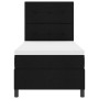 Cama con Estructura y Colchón Negro Individual Tela by , Beds and slatted bases - Ref: Foro24-3339352, Price: 321,29 €, Disco...