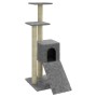 Cat scratching post with light gray sisal posts 92 cm by vidaXL, Cat furniture - Ref: Foro24-171513, Price: 45,58 €, Discount: %