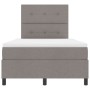 Cama con Box Spring y Colchón Taupe Pequeña Doble Tela | Foro24.es | Tu tienda online para hogar, jardín y más Foro24.es