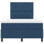 Cama tapizada y colchón azul, cama doble pequeña de tela de , Camas y somieres - Ref: Foro24-3339377, Precio: 387,38 €, Descu...