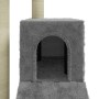 Katzenkratzbaum mit hellgrauen Sisalstämmen 92 cm von vidaXL, Katzenmöbel - Ref: Foro24-171513, Preis: 45,58 €, Rabatt: %