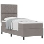 Cama con Base Taupe 80x200 cm Tela | Foro24.es | Tu tienda online para hogar, jardín y más Foro24.es