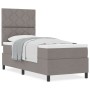 Cama con Base Taupe 80x200 cm Tela | Foro24.es | Tu tienda online para hogar, jardín y más Foro24.es