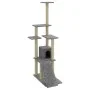 Katzenkratzbaum mit Sisalpfosten hellgrau 155 cm von vidaXL, Katzenmöbel - Ref: Foro24-171516, Preis: 55,58 €, Rabatt: %