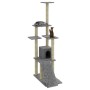 Cat scratcher with light gray sisal posts 155 cm by vidaXL, Cat furniture - Ref: Foro24-171516, Price: 56,45 €, Discount: %