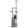 Katzenkratzbaum mit Sisalpfosten hellgrau 155 cm von vidaXL, Katzenmöbel - Ref: Foro24-171516, Preis: 55,58 €, Rabatt: %