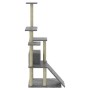Cat scratcher with light gray sisal posts 155 cm by vidaXL, Cat furniture - Ref: Foro24-171516, Price: 56,45 €, Discount: %