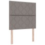 Cama con Box Spring y Colchón Taupe 120x200 cm Tela | Foro24.es | Tu tienda online para hogar, jardín y más Foro24.es