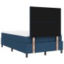 Cama Box Spring con Colchón Azul 120x200 cm Tela by , Beds and slatted bases - Ref: Foro24-3339461, Price: 446,38 €, Discount: %