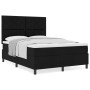 Cama con somier negra 140x200 cm tela | Foro24.es | Tu tienda online para hogar, jardín y más Foro24.es