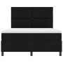 Cama con somier negra 140x200 cm tela | Foro24.es | Tu tienda online para hogar, jardín y más Foro24.es