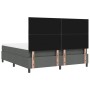 Cama con Base con Colchón Gris Oscuro Super King Tela by , Beds and slatted bases - Ref: Foro24-3339484, Price: 650,62 €, Dis...