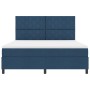 Cama con Base de Muelles y Colchón Azul Super King Tela by , Beds and slatted bases - Ref: Foro24-3339489, Price: 615,90 €, D...