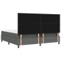 Somier con Colchón Gris Oscuro 200x200 cm Tela | Foro24.es | Tu tienda online para hogar, jardín y más Foro24.es