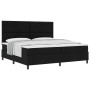 Cama Springs con Colchón Negra 200x200 cm Tela by , Beds and slatted bases - Ref: Foro24-3339492, Price: 670,36 €, Discount: %