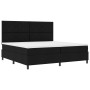 Cama Springs con Colchón Negra 200x200 cm Tela by , Beds and slatted bases - Ref: Foro24-3339492, Price: 670,36 €, Discount: %
