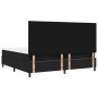 Cama Springs con Colchón Negra 200x200 cm Tela by , Beds and slatted bases - Ref: Foro24-3339492, Price: 670,36 €, Discount: %