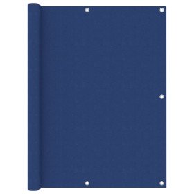 Toldo para balcón tela oxford azul 120x500 cm