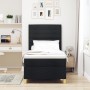 Cama con Somier con Colchón Negra 80x200 cm Tela by , Beds and slatted bases - Ref: Foro24-3339499, Price: 295,13 €, Discount: %