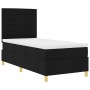Cama con Somier con Colchón Negra 80x200 cm Tela by , Beds and slatted bases - Ref: Foro24-3339499, Price: 295,13 €, Discount: %