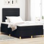 Cama con base flexible con colchón negra pequeña doble de tela | Foro24.es | Tu tienda online para hogar, jardín y más Foro24.es