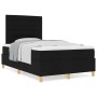 Cama con base flexible con colchón negra pequeña doble de tela | Foro24.es | Tu tienda online para hogar, jardín y más Foro24.es