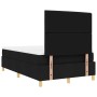 Cama con base flexible con colchón negra pequeña doble de tela | Foro24.es | Tu tienda online para hogar, jardín y más Foro24.es