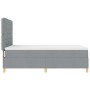 Cama con base tapizada con colchón Gris claro 160x200 cm Tela | Foro24.es | Tu tienda online para hogar, jardín y más Foro24.es