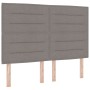 Cama con Sommier con Colchón Taupe 160x200 cm Tela by , Beds and slatted bases - Ref: Foro24-3339557, Price: 587,95 €, Discou...