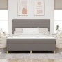 Cama con Resortes y Colchón Taupe Super King de Tela by , Beds and slatted bases - Ref: Foro24-3339564, Price: 673,05 €, Disc...