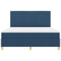 Cama Box Spring con colchón Azul Super King Tela | Foro24.es | Tu tienda online para hogar, jardín y más Foro24.es