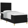 Cama con Base de Resortes y Colchón Negra 80x200 cm Tela | Foro24.es | Tu tienda online para hogar, jardín y más Foro24.es