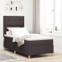 Cama Box Spring con Colchón Marrón Oscuro 80x200 cm Tela | Foro24.es | Tu tienda online para hogar, jardín y más Foro24.es