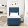 Cama con Box Spring y Colchón Azul 80x200 cm Tela by , Beds and slatted bases - Ref: Foro24-3339580, Price: 324,74 €, Discoun...