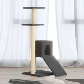 Cat scratcher with dark gray sisal posts 92 cm by vidaXL, Cat furniture - Ref: Foro24-171514, Price: 42,14 €, Discount: %