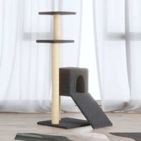 Katzenkratzbaum mit Sisalpfosten dunkelgrau 92 cm von vidaXL, Katzenmöbel - Ref: Foro24-171514, Preis: 45,58 €, Rabatt: %