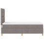 Cama con Base de Resortes y Colchón Taupe Individual de Tela von , Betten und Lattenroste - Ref: Foro24-3339585, Preis: 342,1...