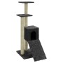 Katzenkratzbaum mit Sisalpfosten dunkelgrau 92 cm von vidaXL, Katzenmöbel - Ref: Foro24-171514, Preis: 45,58 €, Rabatt: %