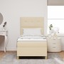 Cama con Box Spring y Colchón Crema Individual by , Beds and slatted bases - Ref: Foro24-3339586, Price: 335,38 €, Discount: %
