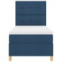 Cama con Somier con Colchón Azul Individual de Tela von , Betten und Lattenroste - Ref: Foro24-3339587, Preis: 322,89 €, Raba...