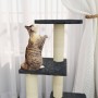 Katzenkratzbaum mit Sisalpfosten dunkelgrau 92 cm von vidaXL, Katzenmöbel - Ref: Foro24-171514, Preis: 45,58 €, Rabatt: %