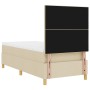 Cama con Box Spring y Colchón Crema Individual by , Beds and slatted bases - Ref: Foro24-3339586, Price: 335,38 €, Discount: %