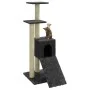 Katzenkratzbaum mit Sisalpfosten dunkelgrau 92 cm von vidaXL, Katzenmöbel - Ref: Foro24-171514, Preis: 42,14 €, Rabatt: %